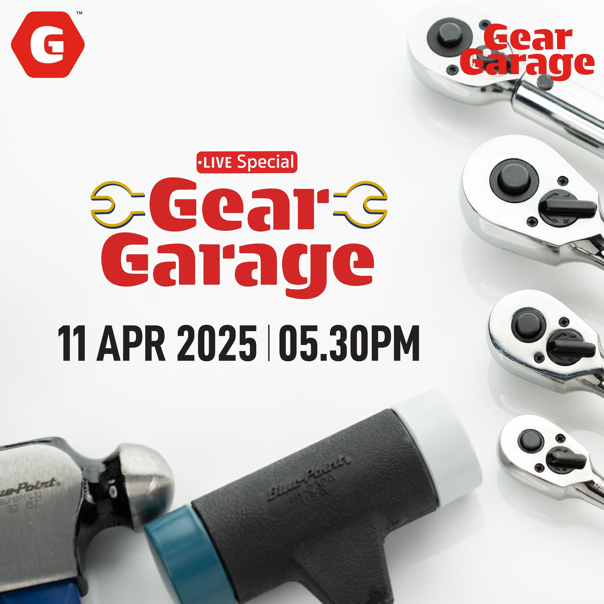Gear Garage Live  ศุกร์หรรษา ชวนช่างช้อปก่อนหยุดยาว